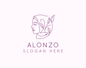 Hijab Woman Beauty  logo design