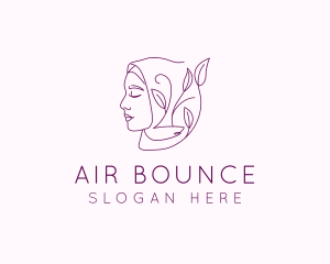 Hijab Woman Beauty  logo design