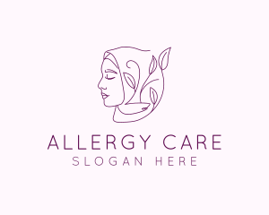 Hijab Woman Beauty  logo design