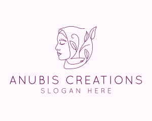 Hijab Woman Beauty  logo design