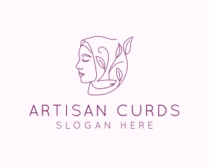 Hijab Woman Beauty  logo design