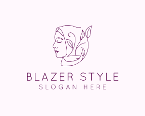 Hijab Woman Beauty  logo design