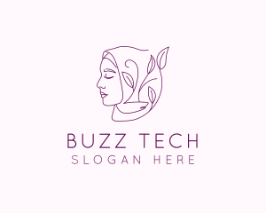 Hijab Woman Beauty  logo design