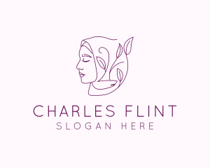 Hijab Woman Beauty  logo design