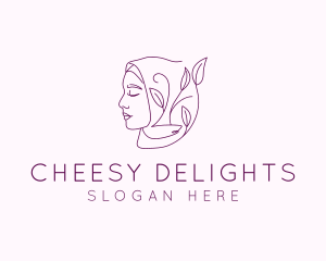 Hijab Woman Beauty  logo design