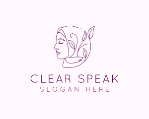 Hijab Woman Beauty  logo design