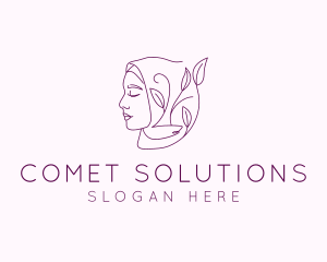 Hijab Woman Beauty  logo design