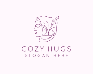 Hijab Woman Beauty  logo design