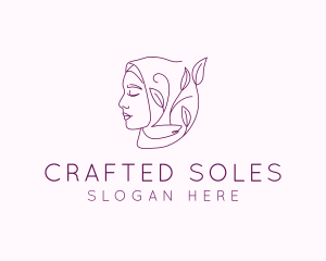 Hijab Woman Beauty  logo design