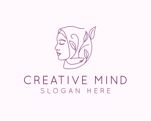 Hijab Woman Beauty  logo design