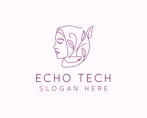 Hijab Woman Beauty  logo design