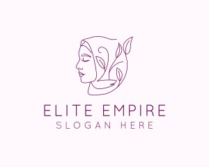 Hijab Woman Beauty  logo design