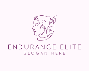 Hijab Woman Beauty  logo design