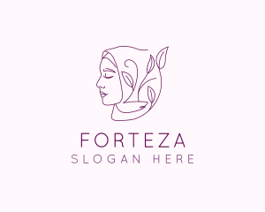 Hijab Woman Beauty  logo design