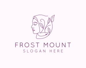 Hijab Woman Beauty  logo design