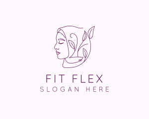 Hijab Woman Beauty  logo design