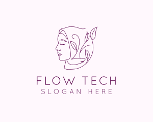 Hijab Woman Beauty  logo design