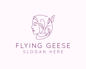 Hijab Woman Beauty  logo design