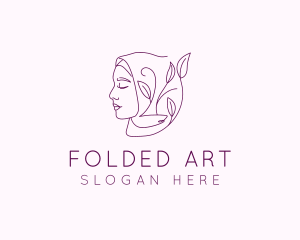 Hijab Woman Beauty  logo design