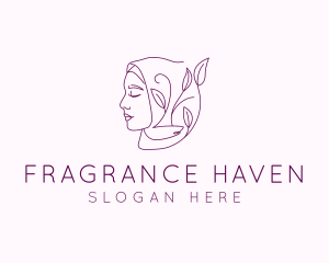 Hijab Woman Beauty  logo design