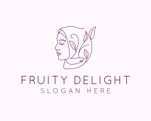 Hijab Woman Beauty  logo design