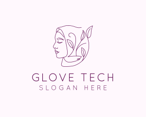 Hijab Woman Beauty  logo design