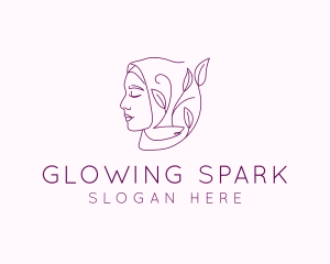 Hijab Woman Beauty  logo design