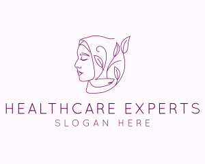 Hijab Woman Beauty  logo design