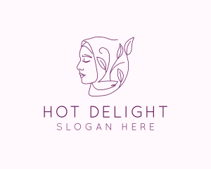 Hijab Woman Beauty  logo design