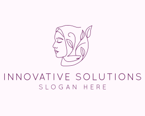 Hijab Woman Beauty  logo design