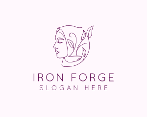 Hijab Woman Beauty  logo design