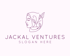 Hijab Woman Beauty  logo design