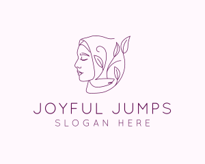 Hijab Woman Beauty  logo design