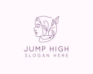 Hijab Woman Beauty  logo design