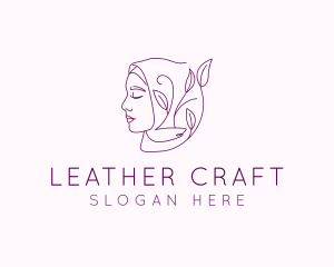 Hijab Woman Beauty  logo design