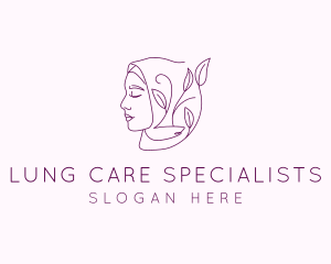 Hijab Woman Beauty  logo design