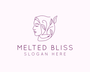 Hijab Woman Beauty  logo design