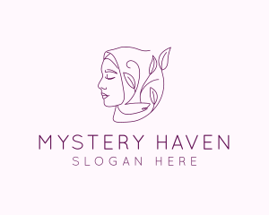 Hijab Woman Beauty  logo design