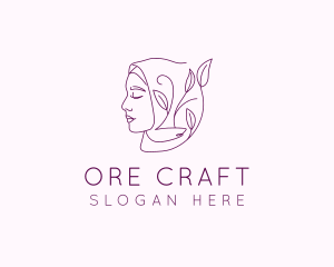 Hijab Woman Beauty  logo design