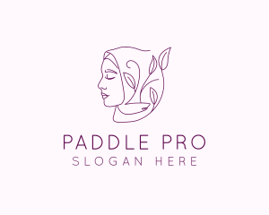 Hijab Woman Beauty  logo design