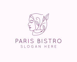 Hijab Woman Beauty  logo design