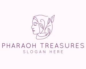 Hijab Woman Beauty  logo design