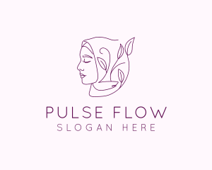 Hijab Woman Beauty  logo design