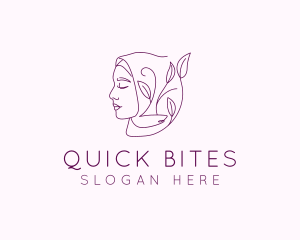 Hijab Woman Beauty  logo design