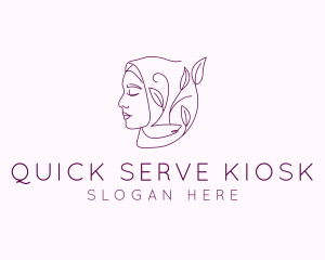 Hijab Woman Beauty  logo design