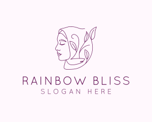 Hijab Woman Beauty  logo design