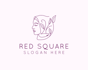 Hijab Woman Beauty  logo design