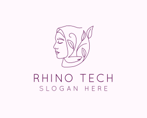 Hijab Woman Beauty  logo design