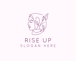 Hijab Woman Beauty  logo design