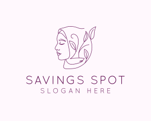 Hijab Woman Beauty  logo design